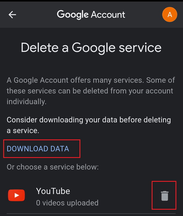 how to delete a youtube channel