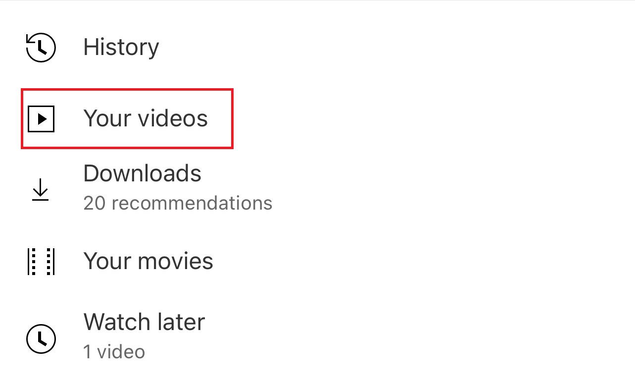 youtube delete a video