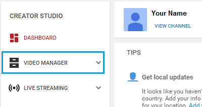 how to make your youtube channel public