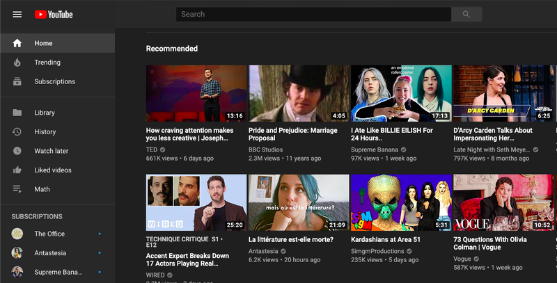 how to get on recommended on youtube