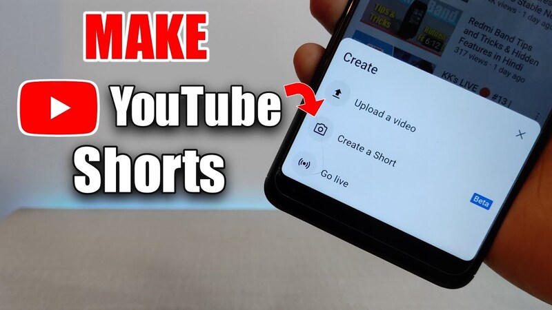 How to make shorts for YouTube