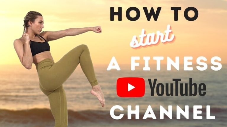 how to start a fitness youtube channel
